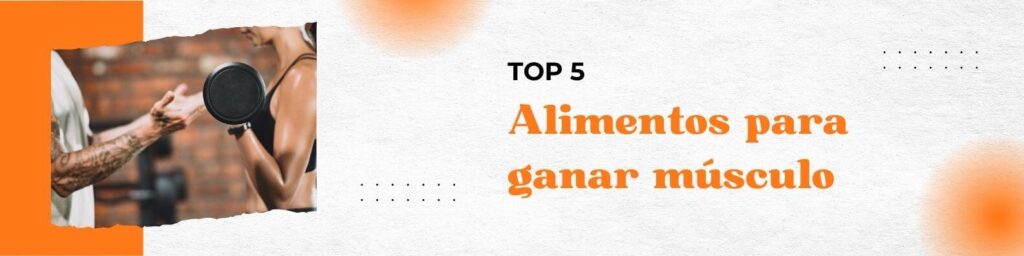 alimentos ganar musculo