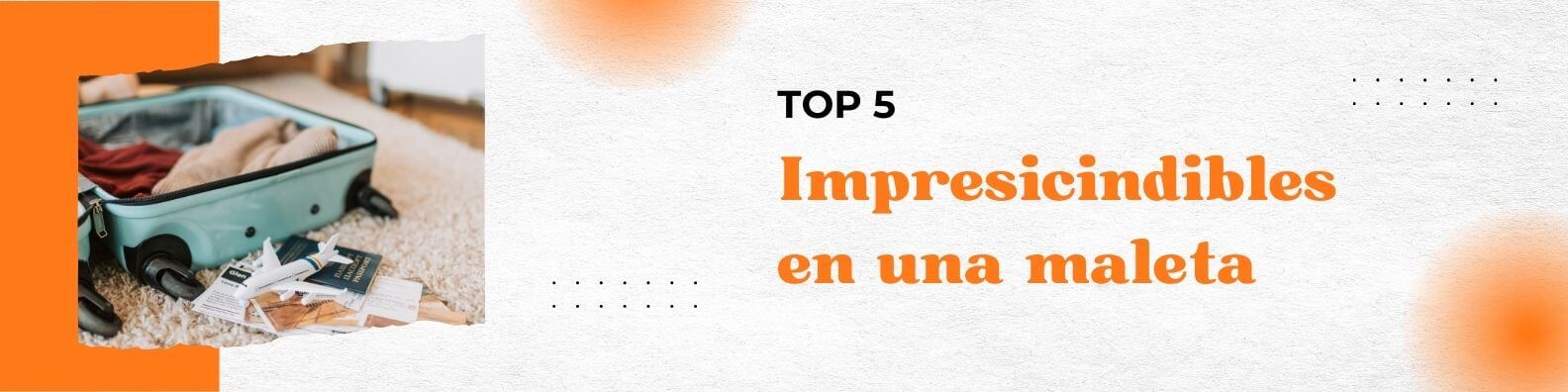 imprescindibles maleta